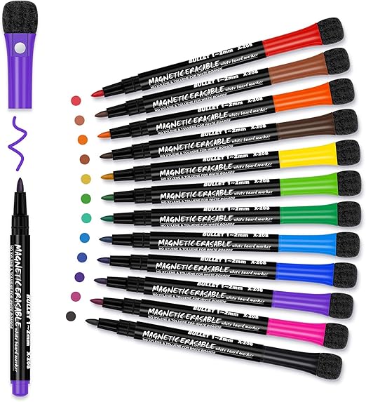 Magnetic Dry Erase Markers
